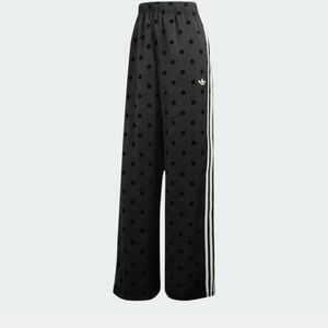 Adidas women Black Polka Dot Joggers